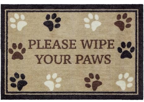Origins Wipe Your Paws Border Door Mat, 50x75cm