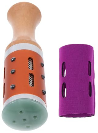 SOESFOUFU Barra de Moxibustión Corporal de Jade Funda Aislante para Masaje y Alivio de Fatiga, Dispositivo Portátil para Uso Doméstico en Hombres y Mujeres Color Aleatorio
