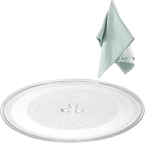 12 W10337247 Microwave Glass Turntable Plate Fit for Whirlpool Microwave Glass Plate - Replace Microwave Glass Tray # W11367904 W10337247 AP6892124 - BY AMI PARTS