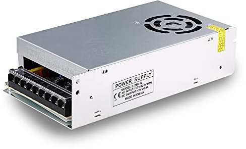 Netzteiladapter DC 12V 20A 250W Transformatorschalter AC 110V / 220V zu DC 12V 20amp Schaltwandler LED-Treiber für LED-Lichtstreifen CCTV-Kamera Sicherheitssystem Radio, Computerprojekt, 3D-Drucker