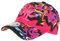 Hip Hop Honour Casquette NY Rose Fluo et Noire Design Fun Streetwear Baseball Larsy - Taille: Taille Unique - Couleur: Rose - Homme