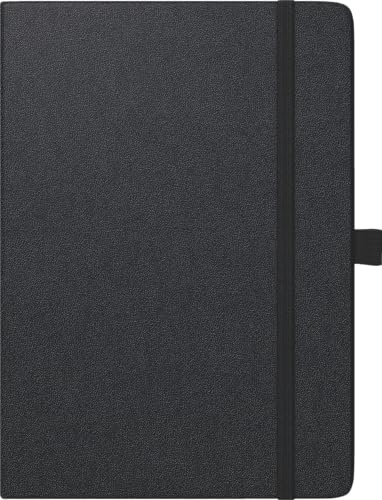 BRUNNEN Buchkalender Kompagnon Mod. 796 66 2025 | A5, Kunststoff, schwarz