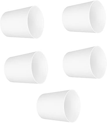 BESPORTBLE 5stücke Weiße Kunststoff Blumentöpfe Groß Volumen Vielseitig Für Zimmerpflanzen Balkon Gartendekoration Indoor Pflanzenübertopf