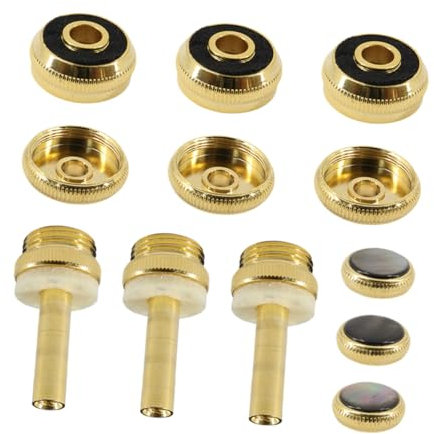 ifundom Trompetenknöpfe Ersatzteile Metall Für Trompete Ventilknöpfen Reparaturstäbe Zubehör