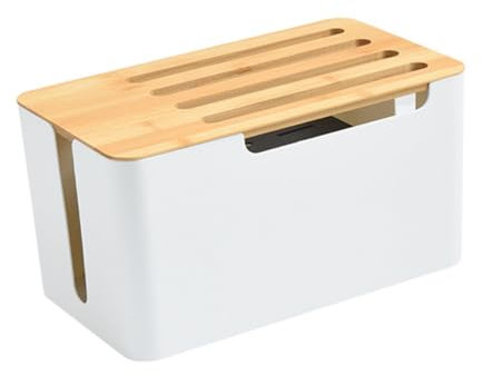 HOMSFOU Router-aufbewahrungsbox Kabel-Organizer Für Zuhause Kabel-Organizer Wärmeableitung Kabelmanagement Für Mehrere Geräte