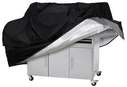 Coperture Per Barbecue Copertura for barbecue Copertura for griglia impermeabile for carichi pesanti Copertura protettiva for barbecue rotonda rotonda antipioggia Accessori Copri Barbecue(80x66x100CM)