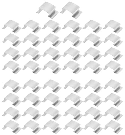 Pince en verre de serre Clips de réparation de vitrage de serre Pièce de rechange de ressort de fixation Accessoires de jardin en acier inoxydable pour patio, pelouse et maison