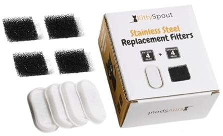 Wireless KittySpout 2.0 Filters for 135oz/4L (4)