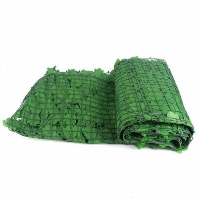 Valla de privacidad artificial, 1 x 3 m de hiedra artificial, protección visual, paneles de setos, rollo para fiestas, jardín, boda, pared, decoración del hogar para exteriores, jardín, estera de