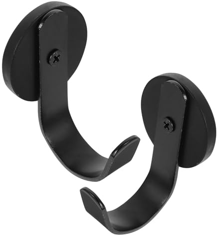 FELTECHELECTR 2 Pezzi Ganci Magnetici per Ghirlande da Porta da Ganci in Ghisa Resistenti con Magneti Potenti da Supporto Decorativo per Appendere Ghirlande Borse e Chiavi Fino