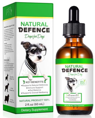 60ml Natürliche Antibiotika für Hunde, Hunde Antibiotika bei Infektionen, Lindert Hustenallergien & Harnwegsinfekte, Ohne Künstliche Zusätze