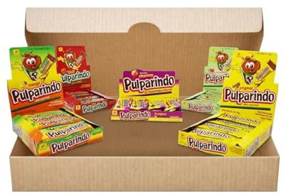 Set Pulparindo 5 sabores - Mango, Picante, Chamoy, Sandía y Original - Pack de 5