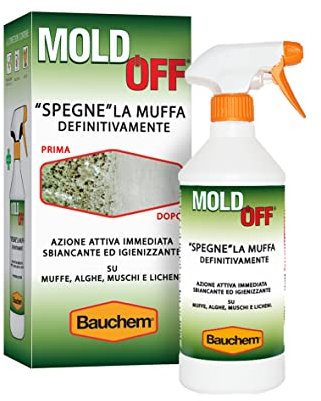 Bauchem - Moldoff il Togli Muffa ad Azione Antimuffa Attiva Immediata Sbiancante e Igienizzante 750 ml