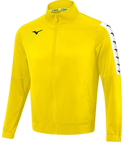 Mizuno Nara Track Jacket M – Giacca da Uomo, Uomo, Giacca, 32FC9A01, Giallo, XL