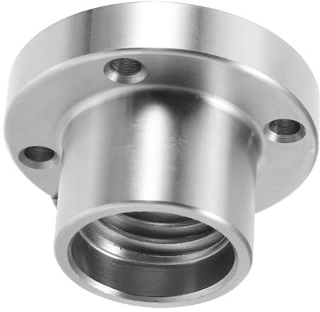 Kisangel Wood Lathe Faceplate Chuck for 2 Inch in Stable Clamping Force Steel Threaded Backplate Adapter Versatile Processing Woodworking Projects