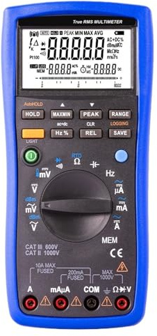 98A+ Handheld Smart Digital Multimeter Backlight Portable AC/DC Ammeter Voltmeter Ohm Voltage Tester Meter Multimetro