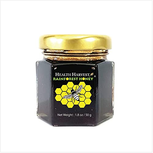 Tualang Black Honey 50g (TA 11.5+, Pollen Count 4.0M+, Pollen Variety 100+) Intense Choice for Women Preservation, Wild-ripening on 250ft Treetop, Raw, Unpasteurised, Unfiltered