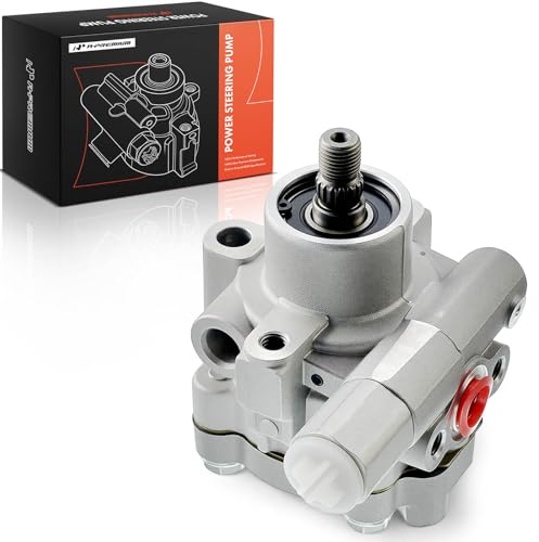 A-Premium Power Steering Pump Compatible with Nissan Frontier 1999-2004, Xterra 2000-2004, 3.3L, Replace # 491104S100