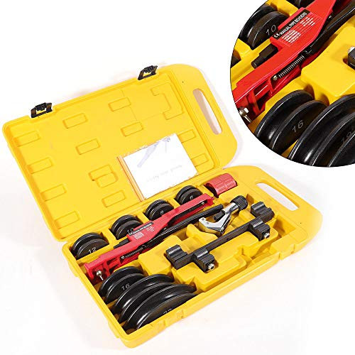 Cintreuse de tuyauterie, Cintreuse de tubes manuelle Cintreuse de tubes 6-22MM Manual Cintreuse Heavy Duty Tubing Bender