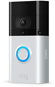 Ring Video Doorbell 3 Plus by Amazon | 1080p HD video, Advanced Motion Detection, 4-second previews and easy installation | With 30-day free trial of Ring Protect Plan