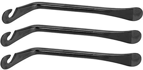 Alomejor 3-teiliges Fahrradreifen-Niveau Tragbares Carbon-Fahrradreifen-Löffel Fahrradreifen-Reparaturwerkzeug Fahrradreifen-Wechselwerkzeug 120 * 7 mm