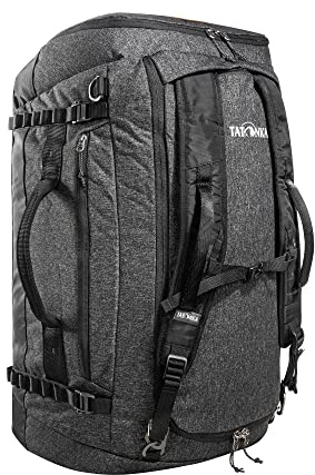 Tatonka Duffle Bag 65L - Faltbare Reisetasche mit Rucksackfunktion, abschließbar, klein verstaubar und mit 65 Liter Volumen