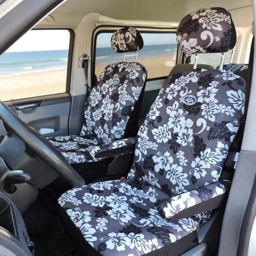 Aloha Hawaii Autositzbezüge (1 PAAR) Auto Schonbezug Sitzbezug für das Sitzbezüge Autositz Vordersitze