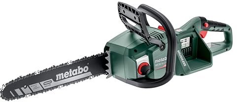 metabo Akku-Kettensäge MS 36-18 LTX BL 40 – 601613850 – 18 V – Säge mit kraftvollem Brushless-Motor – Ohne Akku und Ladegerät