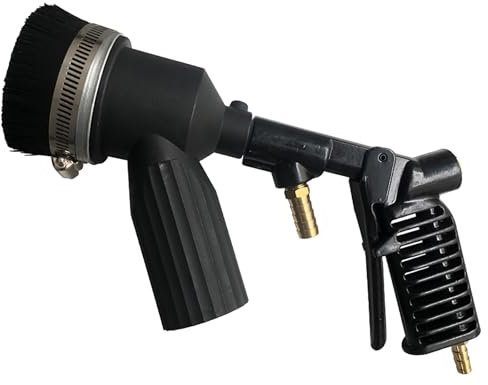 HUVIOVED Pistola De Chorro De Arena con Boquilla De 28 Galones/Kit De Pistola De Chorro De Arena para Recipientes De Chorro De Arena/Tanques De Chorro De Arena Reciclados De 28 Galones