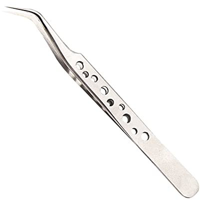 Drahtscheren, Schneidknipser, Seitenschneider, Zangen, Pinzetten, Präzisionsbiegezangen mit gerader Spitze, manuelle Reparaturwerkzeuge mit Löchern, starker Wartungswerkzeugsatz (Größe: 120 x 10 mm) (