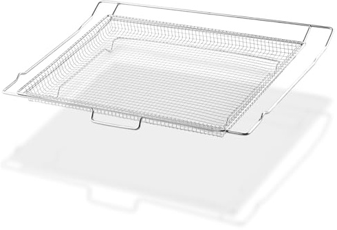 LRAL302S LRAL303S Air Fryer Basket Replacement Parts for LG Oven Parts 304 Stainless Steel 24.6’’x 16.1’’ Large Air Fryer Rack MHL63531403 LG Gas Range Air Fryer Tray Air Fry Basket Oven Rack Shelf
