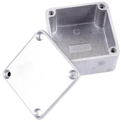 SAFIGLE 3stücke Aluminium Pedal Gehäuse Für Gitarre Druckguss Box Für Effektgeräte Leicht Zu Bearbeiten Langlebiges Material Für -projekte