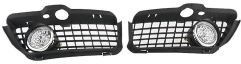 FELEA Nebelscheinwerfer-Abdeckung Ersatz für Vw Golf 3 MK3 1993 1994 1995 1996 1997（2 Pieces） Nebelscheinwerfer-Einfassung, Links/rechts Nebelscheinwerfer Gitter