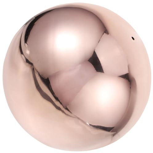 CIYODO Edelstahlkugeln mit Reflektierender Oberfläche Gartenkugeln aus Metall Spiegelkugeln für Außenbereich