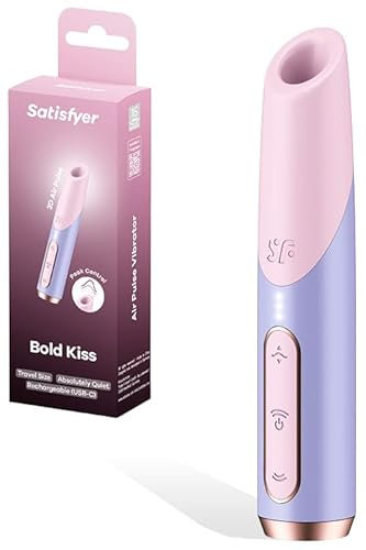 Satisfyer Bold Kiss, giocattolo sessuale per adulti, per donne, stimolazione del clitoride, vibratore per il benessere e il piacere sessuale femminile