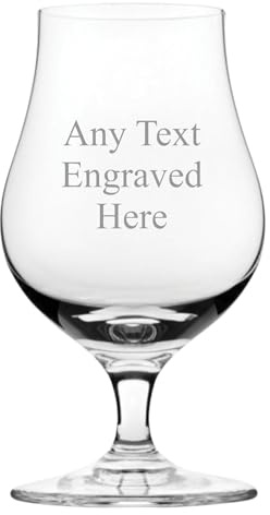 1stclassgifts [Custom] Personalised Engraved Single Malt Whisky Glass 6.75oz (20cl) Birthday Wedding Retirement Christmas