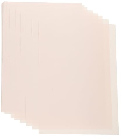 CIYODO 100 piezas Papel Transferencia Térmica Sublimación Camisetas Sombreros Delantales Papel Sublimación Imprimible Fácil Ligera