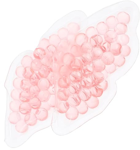 WOONEKY 2 Stück Wiederverwendbare Kühlgel Lippenpads aus Tpu Flexible Kalt Warmkompresse für Geschwollene Lippen Leichte Lippenpflege für Zuhause und Büro Sanfte Entspannung und Pflege