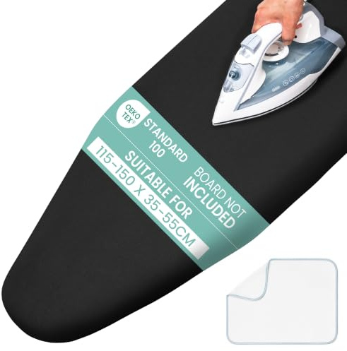 Ironing Board Covers Large 125 x 45, 122 x 38 cm,with Heat Shield