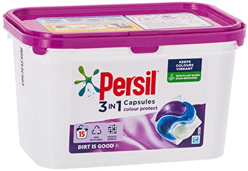 Persil Colour Protect tvättkapslar, 15 tvättar