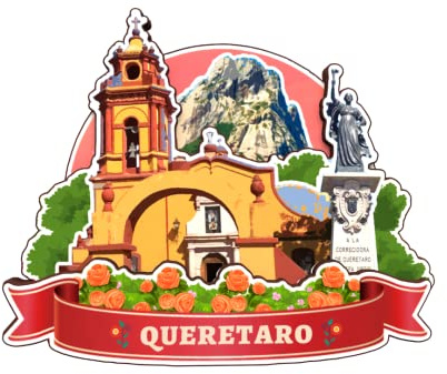 Queretaro Mexiko Kühlschrankmagnet, Holzkollektion, 3D-Holz, handgefertigt, Reise, Stadt, Souvenirs, Kühlschrankmagnet, Heimdekoration, Geschenk -37