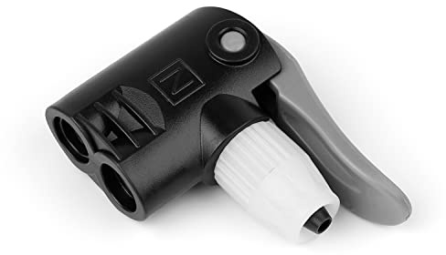 Pumpenkopf Fahrradpumpe, KLEHOPE Ersatz Fahrradpumpen Adapter, Schrader Ventil und Sclaverand Ventil, für Pumpe für Fahrräder und Motorräder