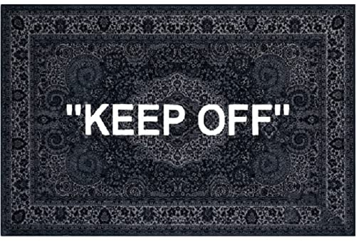 Keep Off Teppich für Wohnzimmer, Schlafzimmer, Nachttisch, Erker Fenster - Bereich Flur Fußmatten 80 * 160cm