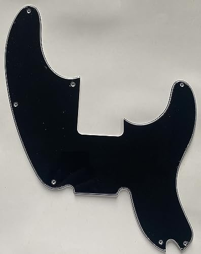 Für Fender Telecaster Precision Bass Style Gitarre Schlagbrett (4-lagig, Schwarz)