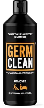 Germ Clean Carpet & Upholstery Shampoo – Low Foam, Mild Scent, Deep Cleaning Formula (5L Bottle)