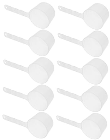 Cabilock 25pcs Quarter Teaspoon Measuring Spoon Kitchen Measure Scoop Pp Material Easy to Clean