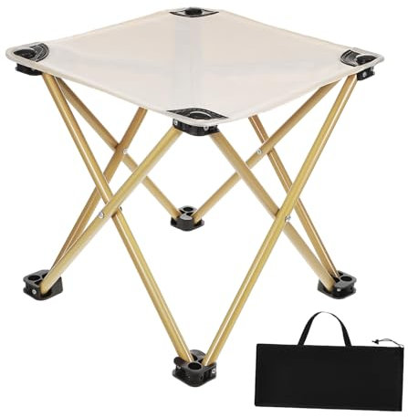 Mipcase Klapphocker Outdoor Tragbar Faltbar Klappbar Campinghocker Für Erwachsene Angelhocker Picknickhocker Kompakt Mit Tragetasche