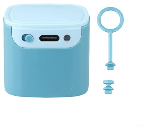 WheatThrive Robot de dedo, pulsador de botón inteligente de robot, interruptor mecánico inteligente de botón, con 3 botones, para Tuya, control remoto de voz (azul)