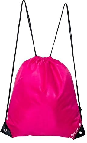 Limmys Turnbeutel für Kinder und Erwachsene – Robuster, wasserabweisender Kordelzug-Rucksack – Leichter Sportbeutel für Schule, Sportunterricht, Reisen oder Freizeit