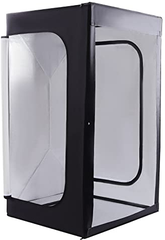 KiwiHood LED Photo Studio Light Tent Professional 39x47x78inch Large LED Photography Light Box Studio Kit with Dimmable 5500K Lighting, 8 Movable Panels for Jewelry, Clothing, and Video Shooting